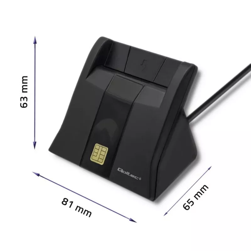 RFID lasītājs Qoltec 50643