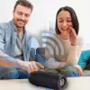 Pārnēsājams Bluetooth skaļrunis MANTA SPK15GO-BK — 20W, 3600 mAh, līdz 8 h, melns