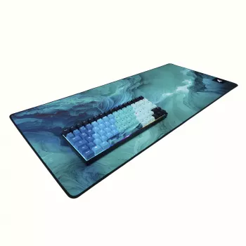 Mehāniskā spēļu tastatūra Sharkoon SKILLER SGK50 S3 Ultimate Rev2 piparmētru zilā krāsā QWERTZ izkārtojums