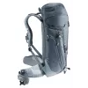 Pārgājienu mugursoma DEUTER Trail 32 EL melns-slāneklis — 32 L ietilpība, ergonomiska muguras sistēma