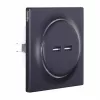 Fibaro FGWU-021-8 sienas rozete 2x USB melna