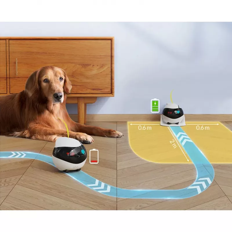 ENABOT Ebo Air AI Robots Balts un Melns