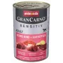 ANIMONDA GranCarno Adult Sensitiv Beef with potatoes - mitrā suņu barība - 400g