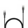 USB-C uz USB-C kabelis FIXED FIXDB-CC2-BK — 2 m, 100 W, fiksēts, nenoņemams