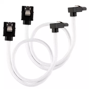 SATA kabelis Corsair CC-8900279 0,3m melns balts