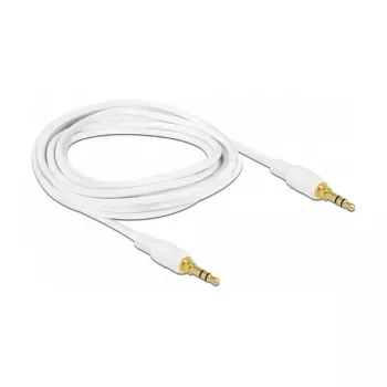 Audio kabelis DeLOCK 85550 2 m 3,5 mm balts