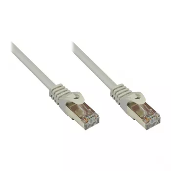 Good Connections plākstera tīkla kabelis RJ45 SF/UTP CAT5e 10m pelēks 8550-100