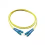 LWL Duplex kabeļa ielāps vienmoda SC / SC, 9/125, garums: 3 m, Good Connections® (LW-903SC)