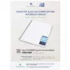 Oxford koledžas piezīmju grāmatiņa A4+ 220 x 295 mm 80 lp. kvadrātiņi ar malu L