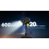 Atslēgu piekariņa lukturītis Nitecore TINI3 melns 600 lm USB uzlādējams