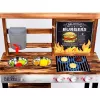 BBQ pludmales piknika lauku vasaras virtuve, rotaļu virtuve