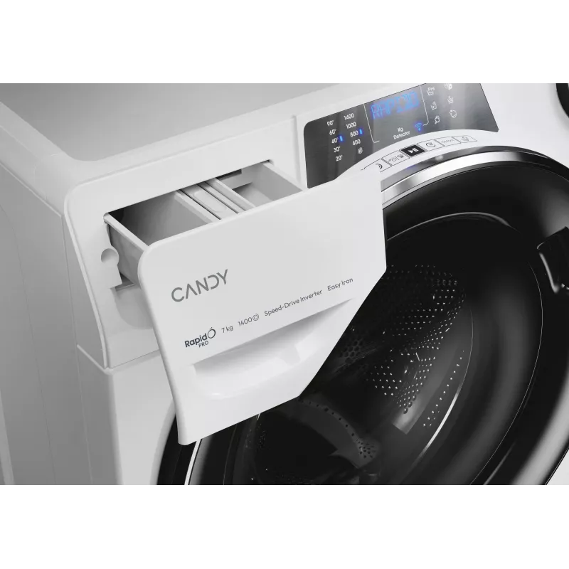CANDY veļas mazgājamā mašīna RP4 476BWMBC/1-S, 7 kg, 1400 apgr./min, dziļums 45 cm
