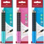 FABER-CASTELL zīmulis Jumbo Grip Two Tone 2xBS BK