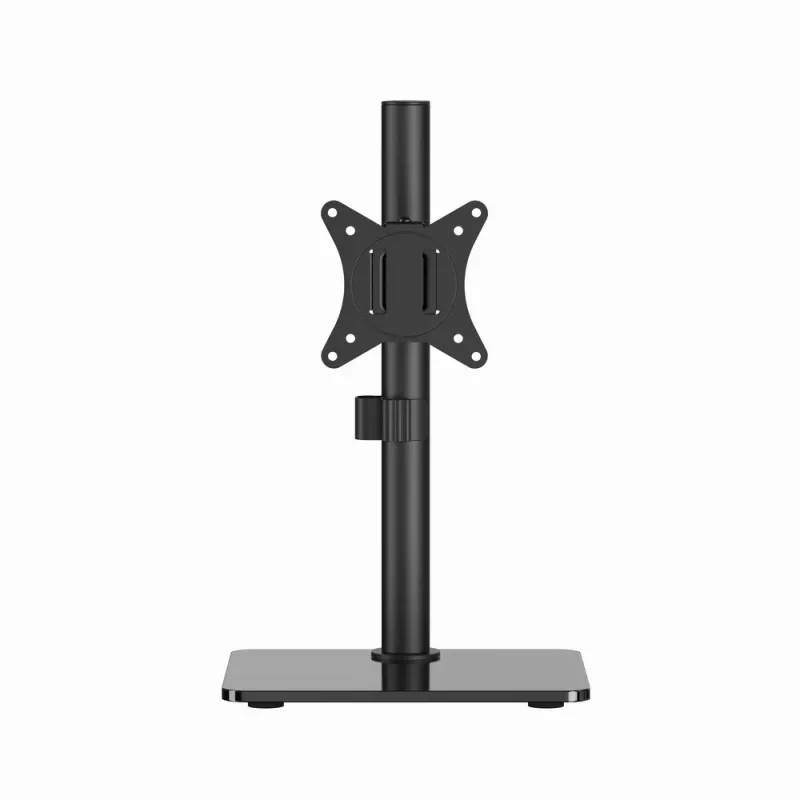Monitora galda statīvs GEMBIRD MS-D1ST-03, pilnībā kustīgs 17–32 collu ekrāniem, tērauds, melns, VESA 75x75–100x100, 9 kg