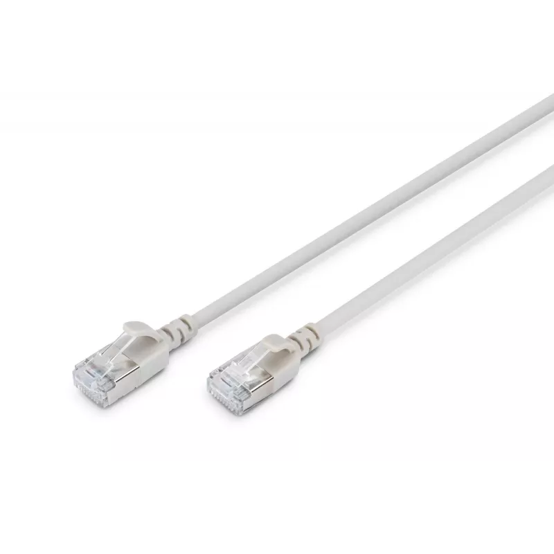 Tīkla kabelis Digitus CAT 6A F/FTP RJ-45 2m Pelēks