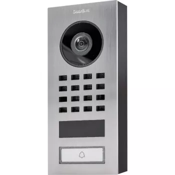 IP video durvju stacija DoorBird D1101V, nerūsējošais tērauds V4A — IP domofons, individuālās mājas ieeja
