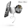 ZENS 2-IN-1 MAGSAFE + WATCH TRAVEL CHARGER BALTS