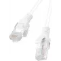 Tīkla kabelis Lanberg PCU6-10CC-0100-W 1m Cat6 U/UTP Balts