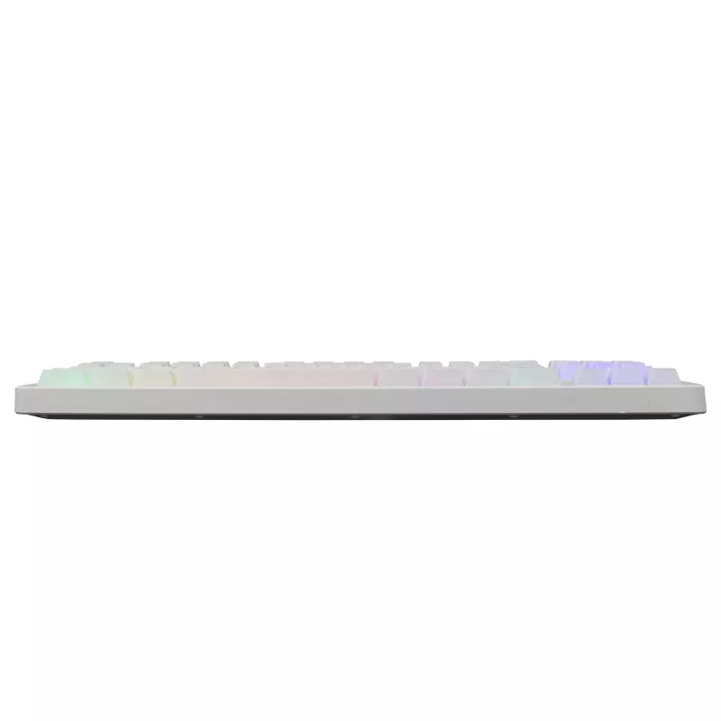 Mehāniskā tastatūra Baracuda Krill balta KRILL-W — kompakts izkārtojums, USB savienojums