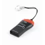 Karšu lasītājs Gembird FD2-MSD-3 USB 2.0 Melns Sarkans