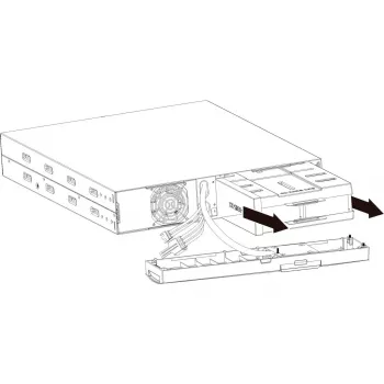 Akumulatoru bloks PowerWalker VFI 10000P/RT LCD (rezerves, saderīgs modelis VFI 10000P/RT)