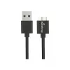 USB kabelis MediaRange MRCS240 — USB A uz Micro-USB B, USB 3.2 Gen 1 (3.1 Gen 1), 1.8 m, melns