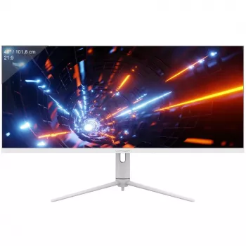 LC-Power LC-M40-UWQHD-144 datora monitors 101,6 cm (40 inch) 3440 x 1440 pikseļi UltraWide Quad HD balts (LC-M40-UWQHD-144)