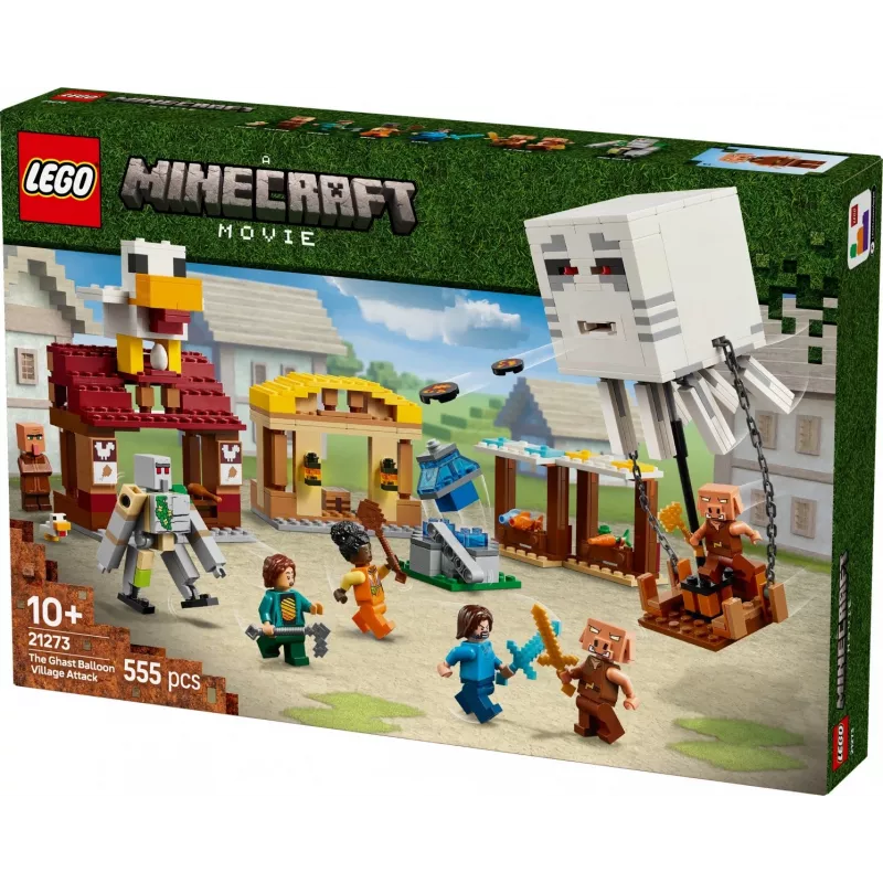 LEGO MINECRAFT 21273 Ghast balona ciemata uzbrukums