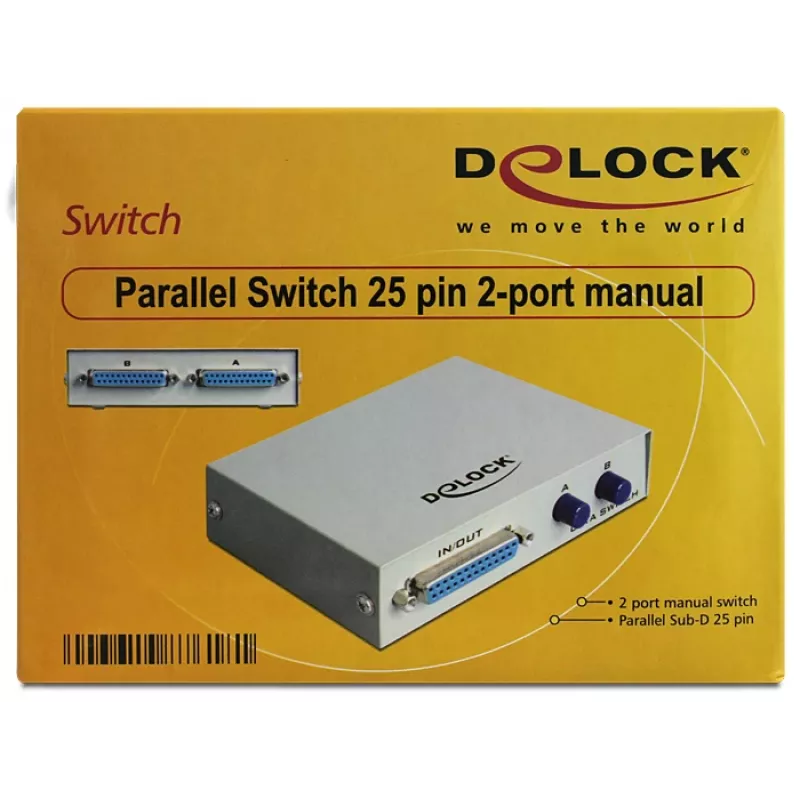 Printera pārslēdzējs DeLOCK 87618