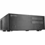 SilverStone Grandia GD08 - Dators - SSI EEB - bez barošanas bloka - melns - USB/Audio