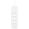 Pārsprieguma aizsargs SurgePlus 8x schuko 2xUSB-C 900J 2m
