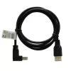 HDMI kabelis SAVIO CL-04 1,5 m A tipa vīriešu–vīriešu, HDMI 1.4, 4096×2160, ARC, Ethernet, apzeltīti kontakti