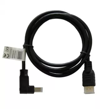 HDMI kabelis SAVIO CL-04 1,5 m A tipa vīriešu–vīriešu, HDMI 1.4, 4096×2160, ARC, Ethernet, apzeltīti kontakti
