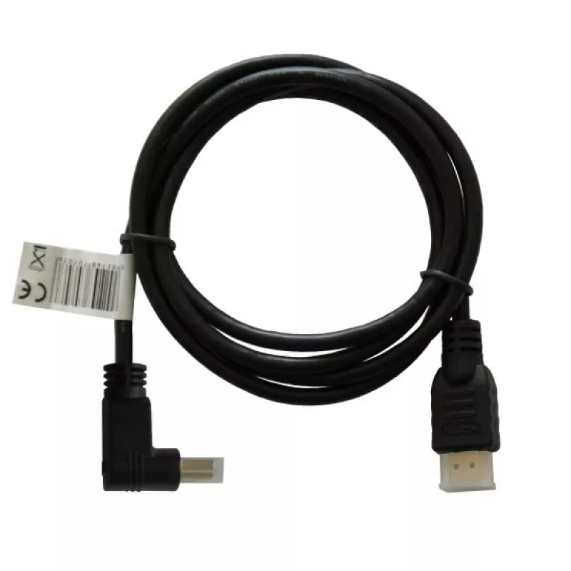HDMI kabelis SAVIO CL-04 1,5 m A tipa vīriešu–vīriešu, HDMI 1.4, 4096×2160, ARC, Ethernet, apzeltīti kontakti