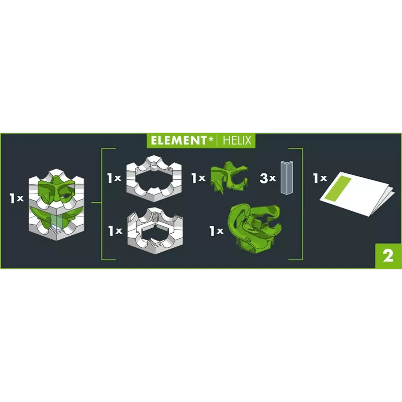 Konstrukciju komplekts Gravitrax PRO Element Helix