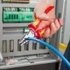 Kabeļa presēšanas kombinētais instruments Knipex 97 78 180