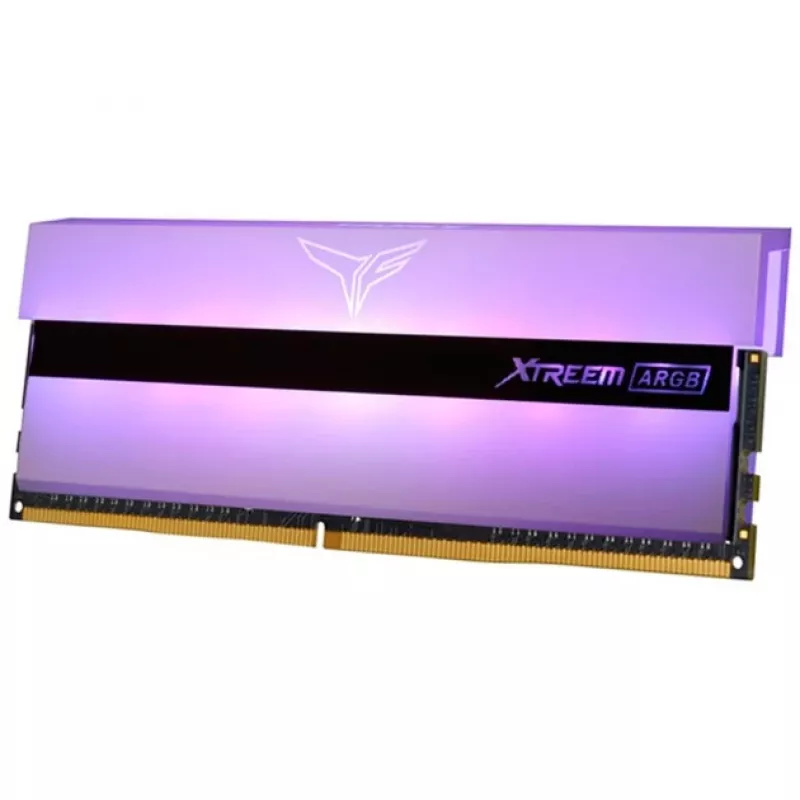 DIMM 16 GB DDR4-3200 (2x 8 GB) Dual-Kit, atmiņa balta, TF13D416G3200HC16CDC01, XTREEM ARGB, INTEL XMP