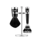 ZWILLING CLASSIC 3 daļīgs skūšanās komplekts ar manuālo skuvekli, suku un turētāju - melns