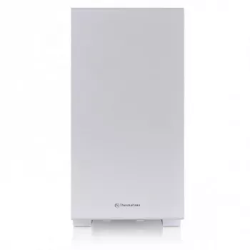 PC korpuss Thermaltake S100 Tempered Glass Snow Edition Micro Tower Balts