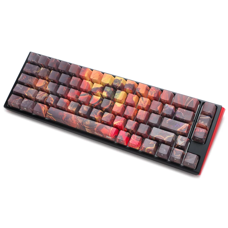 Ducky One 3 SF Doom Limited Edition tastatūra Spēļu USB QWERTY UK angļu Daudzkrāsains