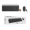 Tastatūras un peles komplekts Logitech MK470 plāns Combo