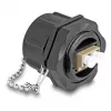DeLOCK optiskās šķiedras savienotājs LC Duplex uz LC Duplex Multi-mode IP68