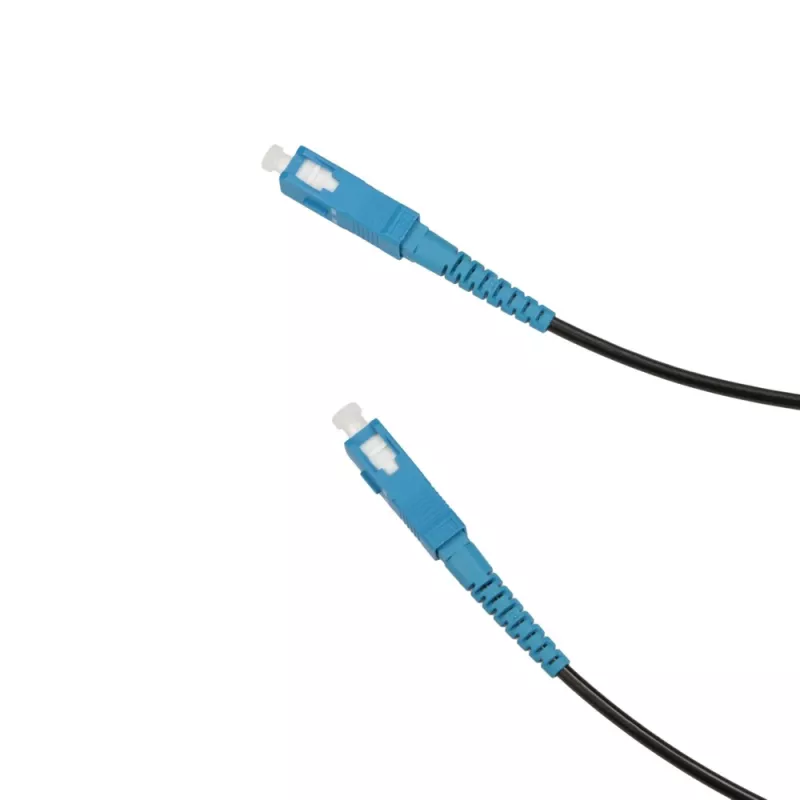 Extralink SC/UPC-SC/UPC ielāpu vads, apaļš, iekarināms, vienmoda, vienvirziena, G.657A2, 80m