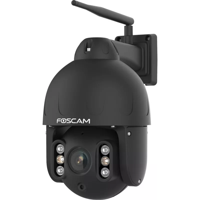 IP kupolveida novērošanas kamera Foscam SD8P 8MP, 4K 3840x2160, 4x optiskā tālummaiņa, PTZ, IR 50 m, Wi‑Fi, MicroSD līdz 256 GB