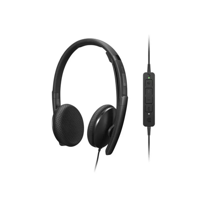 Lenovo 4XD1M45626 austiņas/headset ar vadu, galvas lente, USB Type-C, melnas