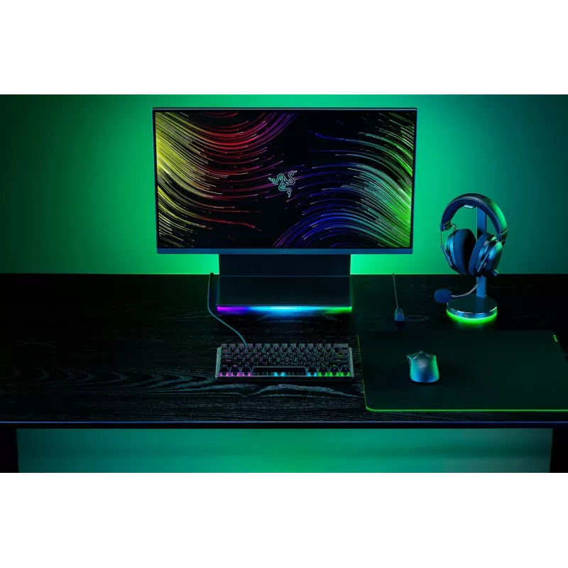 Razer Huntsman V3 Pro Mini tastatūra Gaming USB QWERTZ Melna
