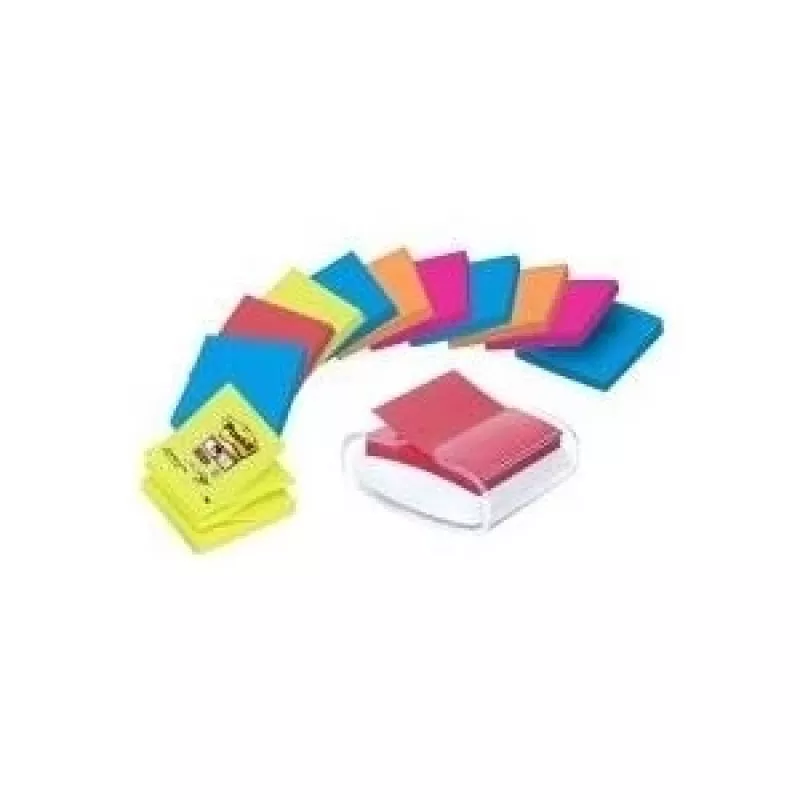 Piezīmju dozators 3M PRO-W12N balts ar 12 Z-Notes 76×76 mm