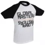 Global Masters T-krekls GM Text - Balts (XXL)