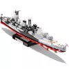 Konstruktors Cobi HMS Belfast 1:300 mēroga modelis COBI-4844, izstādes būvējums vēsturiskajam Karaliskās flotes vieglajam kreiserim