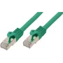 Tīkla kabelis S/CONN Cat7 15m Zaļš